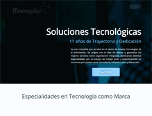 Tablet Screenshot of macroplus.info